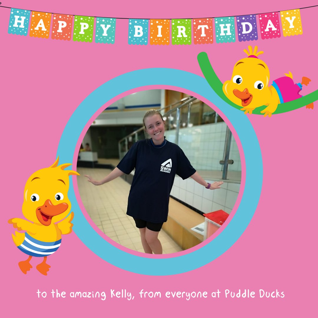 Wishing you a very Happy Birthday Kelly! We hope you have a day as amazing as you are and enjoy celebrating! Lots of love from the Puddle Ducks team xx