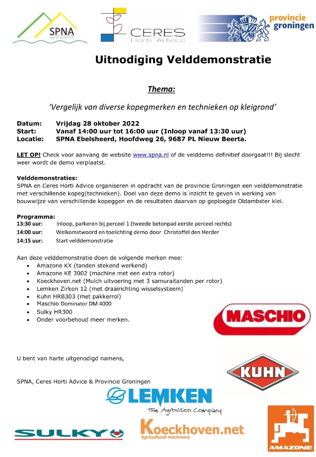 SPNA_agro's tweet photo. Vanmiddag is onze #velddemo met verschillende kopegmerken op #SPNA locatie Ebelsheerd 14:00-16:00 vanaf inloop vanaf 13:30 bent u van harte welkom. Meer info: https://t.co/m6rggkic7w https://t.co/SbDsuKlJPn