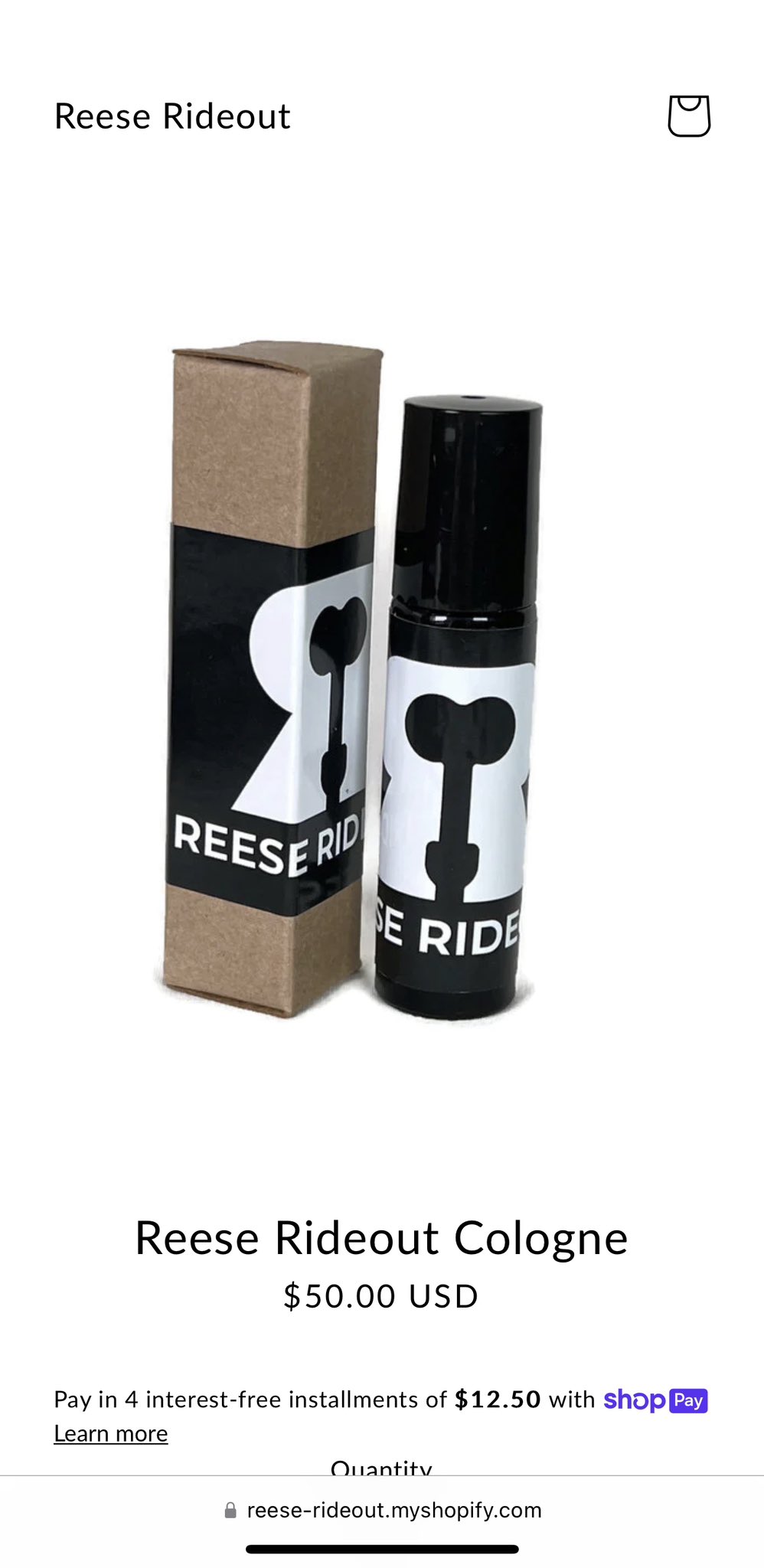 Reese Rideout on Twitter: "Rideout Cologne - Now available. And for a Halloween Special