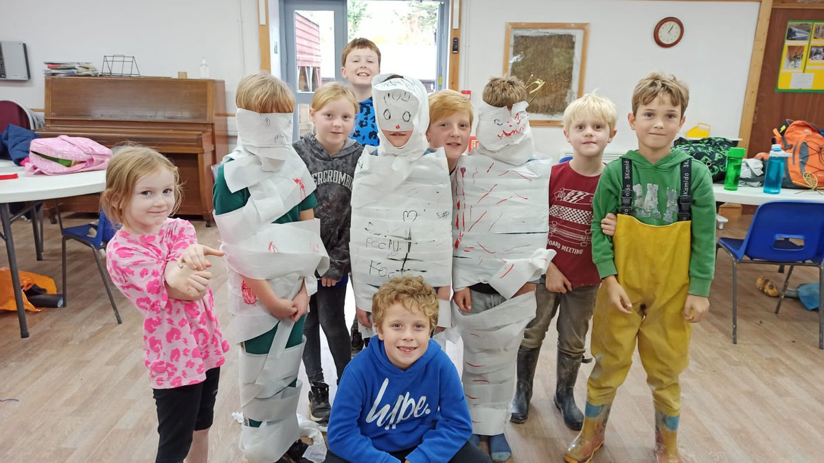 It's a wrap! But unseasonably warm weather means we don't need the heating on for our holiday club. #ClimateEmergency