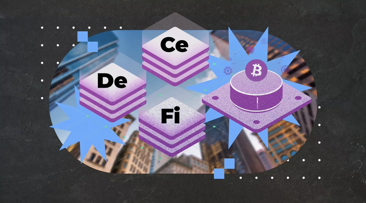 New to the world of blockchain? 🌐 You must have come across the terms #CeFi and #DeFi. Now, it's time to learn about #CeDeFi with its benefits! Click to link to read more👉🏻 bitly.ws/vUY7 #AAX #Blockchian