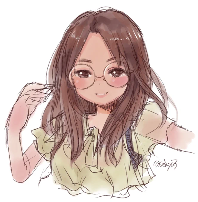 新しく使う絵描きツール(クリスタ)で描いてみる何を描こうと思うと推しの姫さまを選んでしまうのはしかたないことね! 