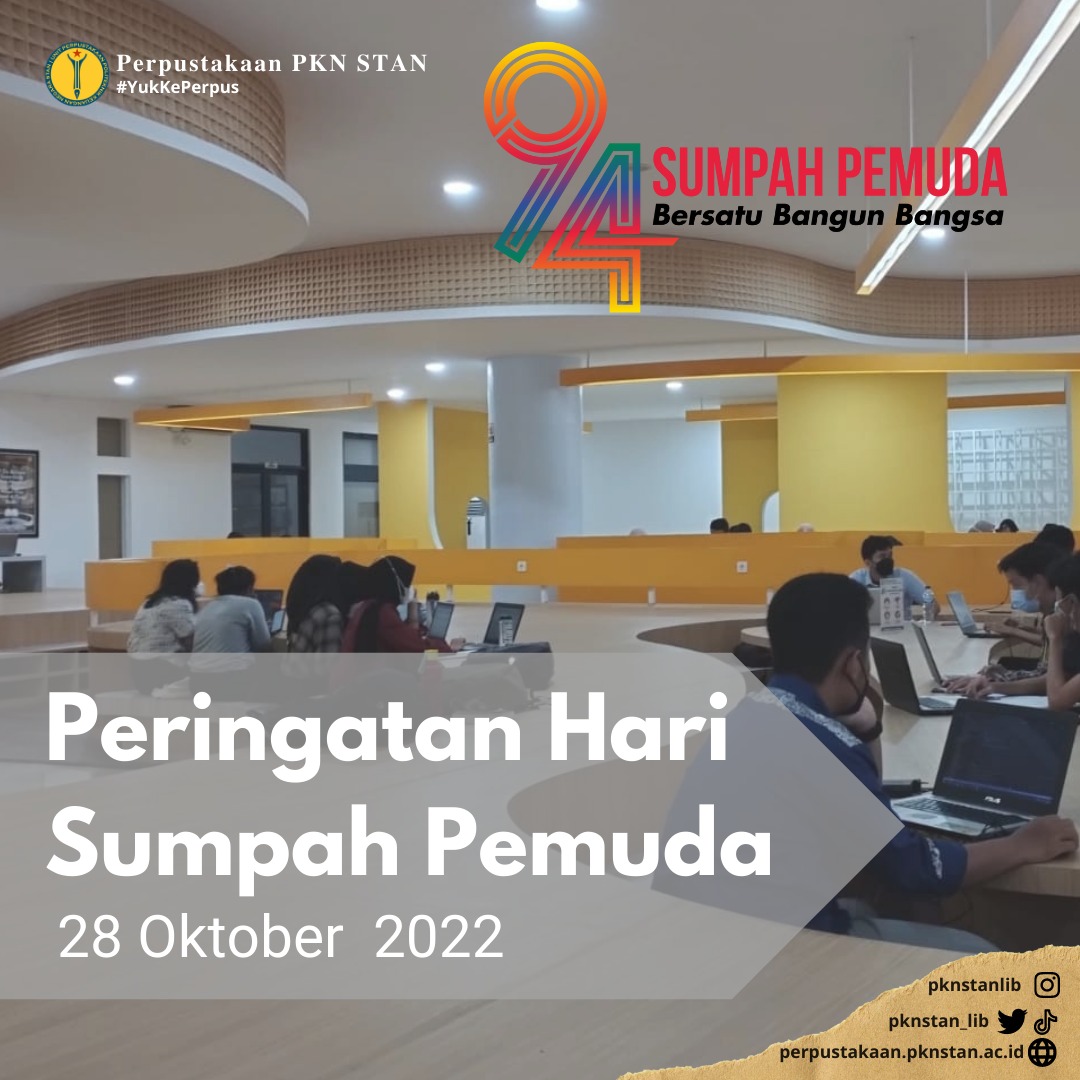 pknstan_lib's tweet photo. Selamat memperingati Hari Sumpah Pemuda ke-94. 

"...beri aku 1000 orang tua, niscaya akan kucabut semeru dari akarnya. Beri aku 10 pemuda, akan ku guncangkan dunia... "-Ir. Soekarno

#BersatuBangunBangsa

#SumpahPemuda2022 #yukkeperpus #PerpustakaanPKNSTAN https://t.co/D45GqOPB3V