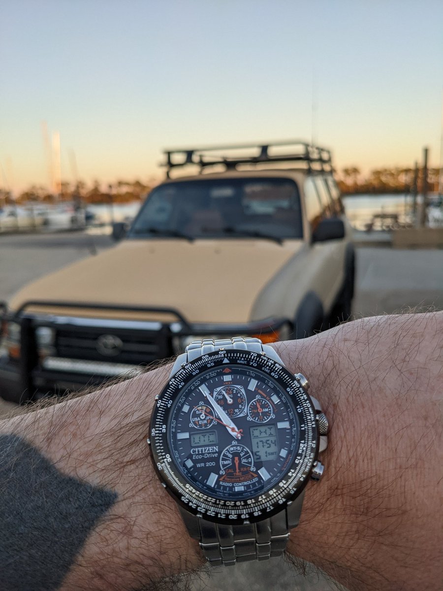 Watch_N_Time's tweet photo. #Sea #Air & #Land Cruiser
Pretty slick #LandCruiser my son and I found today
#citizen #skyhawk #citizenskyhawk #citizenskyhawkat #promaster #citizenpromaster #wristwatchcheck #watchlover #watchcollector #watchcollection #watchfan #watchfam #watch #watchfanatic #watchenthusiast https://t.co/ThRlgtr0ns