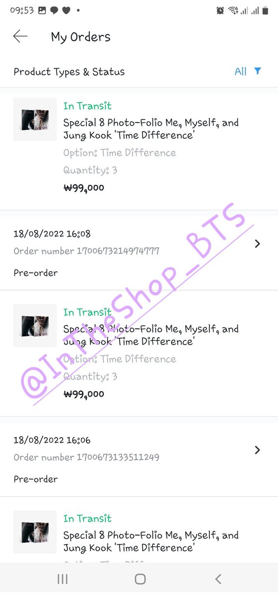 InTheShop_BTS's tweet photo. แจ้ง special 8 Photo Folio Jungkook 
เตรียมส่งในเกาแล้วนะคะ 
#InTheShop_Update https://t.co/yGRsHTIMIM