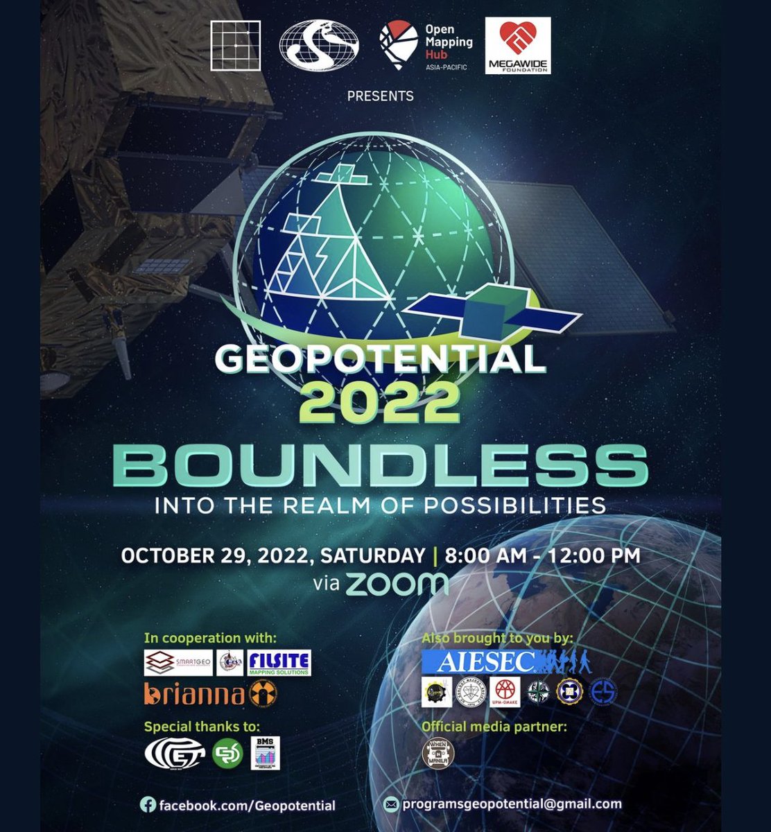 openmapping_ap's tweet image. Happening tomorrow! Partnering with our Student Club Sponsorship grantee, UP Society of Geodetic Engineering Majors - UP GEOP, the webinar will include topics on #OpenSourceMapping using #OSM!
8-12PM PHT I October 29
#geopotential2022 #UPGEOP