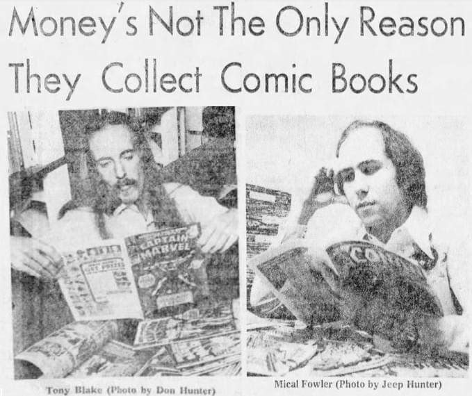 Another article in 1975 highlights that the improving characterization found in #comicbooks is another reason that adults are attracted to the medium.