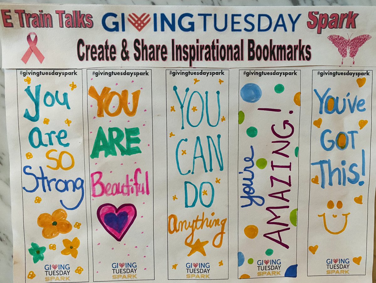 Kindness is contagious! Over 3000 #GivingTuesdaySpark bookmarks signed up so far! BIG THANKS OUT TO #kindness #heroes: @msslayton5th @EmilyBarthIsler @MsBlyereads @SanJuanUnified @StorinoDana @PS174Q @jedodds & more! Click the link & spread kindness💗 ➡️ forms.gle/mHpK6BVr2Uh8VY…