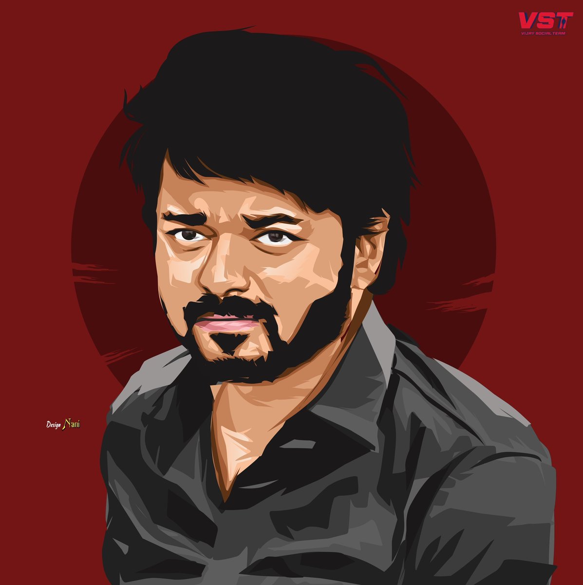 TST_Offcl's tweet photo. #Varisu Illustration Art 😍! @actorvijay 

Design : @Nani_Designs https://t.co/47XbnSAgrd