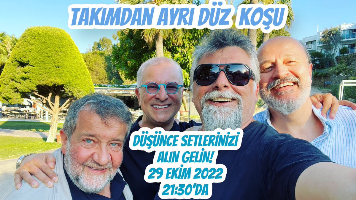 yektakopan's tweet photo. Takımdan Ayrı Düz Koşu, en güzel bayram gününde, Cumhuriyet’e olan inancıyla geliyor. 29 Ekim’de fener alayı gibi sohbet olsun.
@unsalunlu @timurakkurt @CoskunAralResmi #tadk https://t.co/acCBZUPAXp