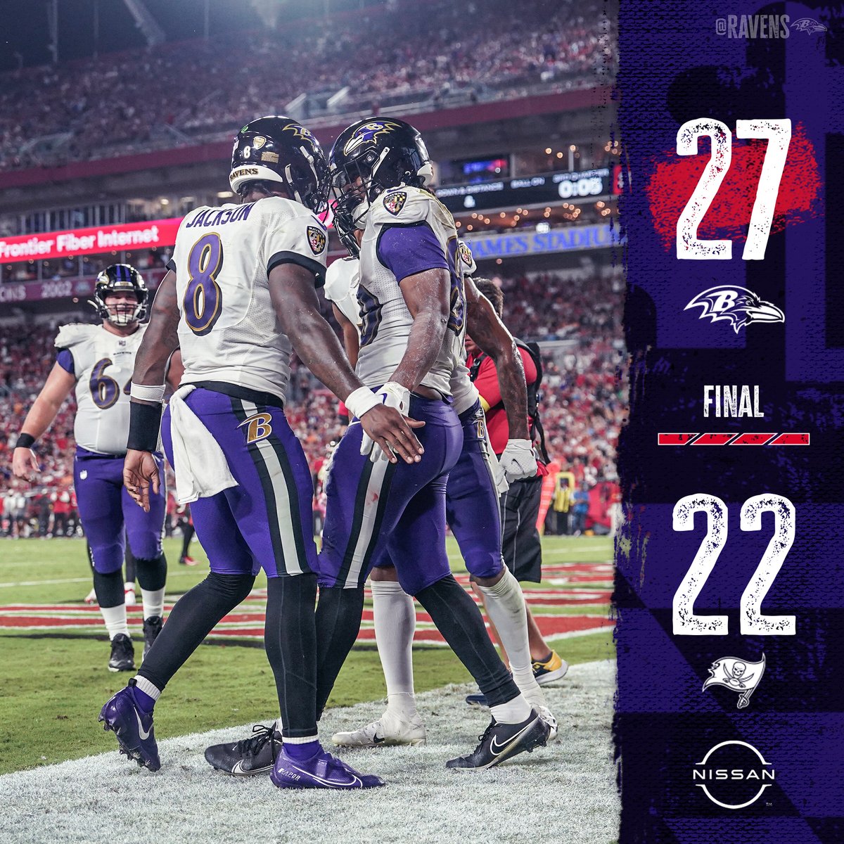 RAVENS WIN IN TAMPA‼️