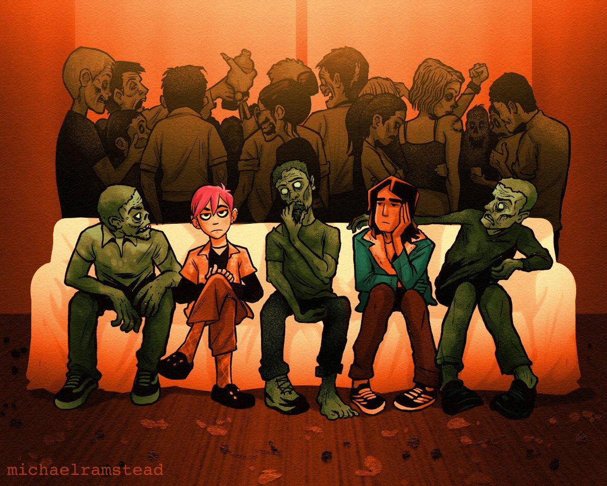 「Fall Forever '22: Through Being Ghoul 」|🍁Michael Ramstead🍁のイラスト