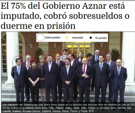 puigfalconer's tweet photo. El PP se ha comportado como una organización para delinquir y todos sus dirigentes que cobraron sobresueldos lo hicieron porque en su partido se robaba inflando contratos de obra pública. https://t.co/tGXL8tb7Je