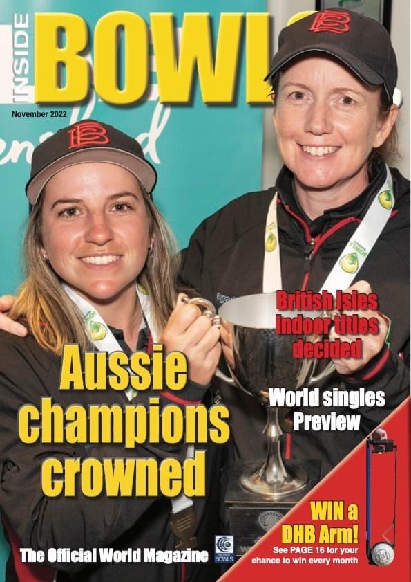 BOWLERS: Pleased to announce the newest edition of INSIDE BOWLS is now online and ready to read FREE of charge. Click here insidebowlsmag.com/nov22/index.ht… for all the latest news and bowls stories from around the world.