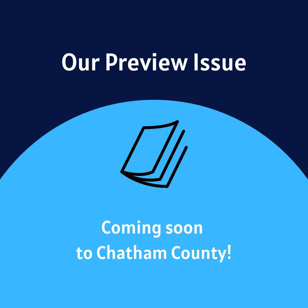 ChathamWeekly's tweet photo. Stay tuned to hear about our upcoming release date!
We're very excited to show everyone what we've been working on. We will be publishing in both English and Spanish, so everyone in the community can be well informed.
#ChathamWeekly https://t.co/y0ehb1NTa9
