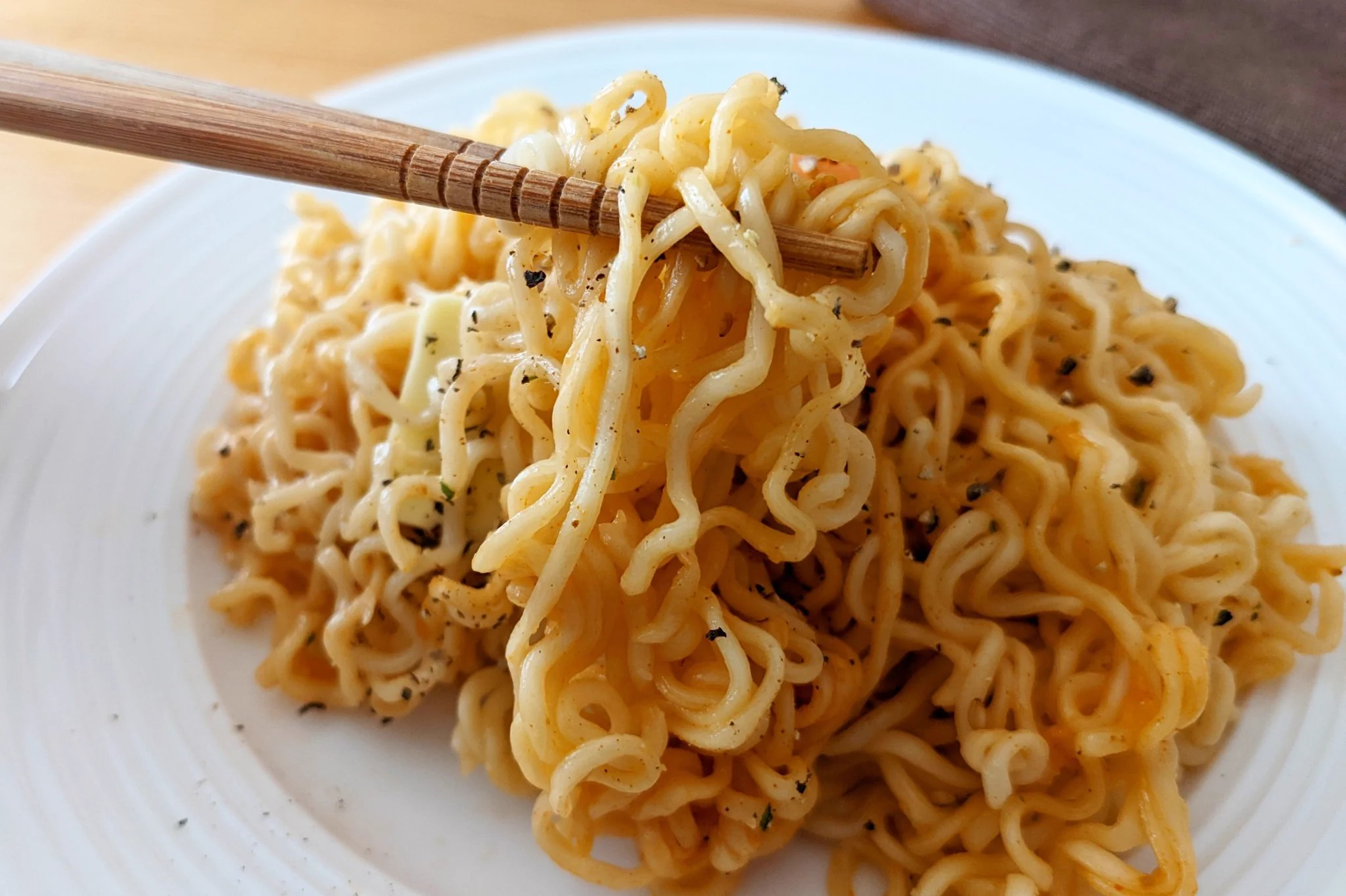 コチュジャンなどを使ったピリ辛な味付けが美味しそう！サッポロ一番塩らーめんのアレンジレシピ！