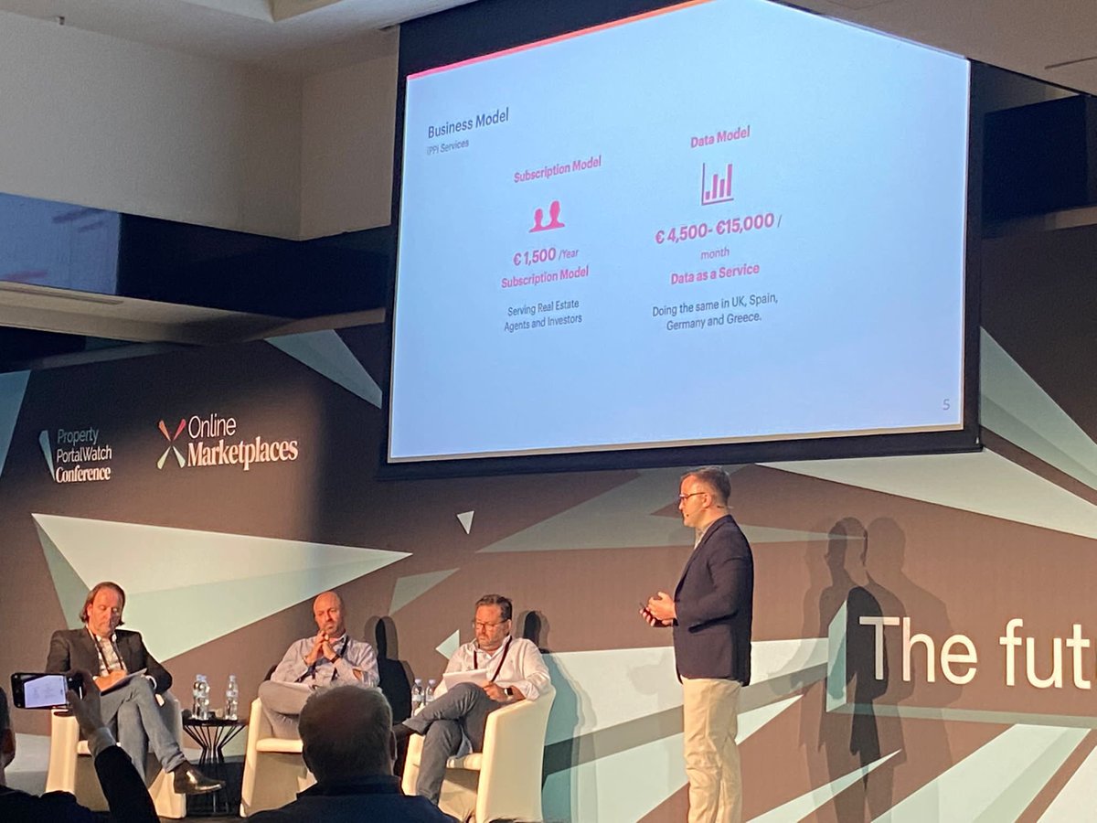 iPPindex's tweet photo. Our CEO @Mr_K_Kelly speaking at @PortalWatch in Madrid on the growth and plans for @iPPindex 🎙along with a placing in the pitch club 📈

Set a reminder below to tune in for the replay ⬇️

#PPWMADRID22 #proptechs #marketplaces #growth #pitchclub #SaaSFounders #iPPi https://t.co/JbnDAfdj1m