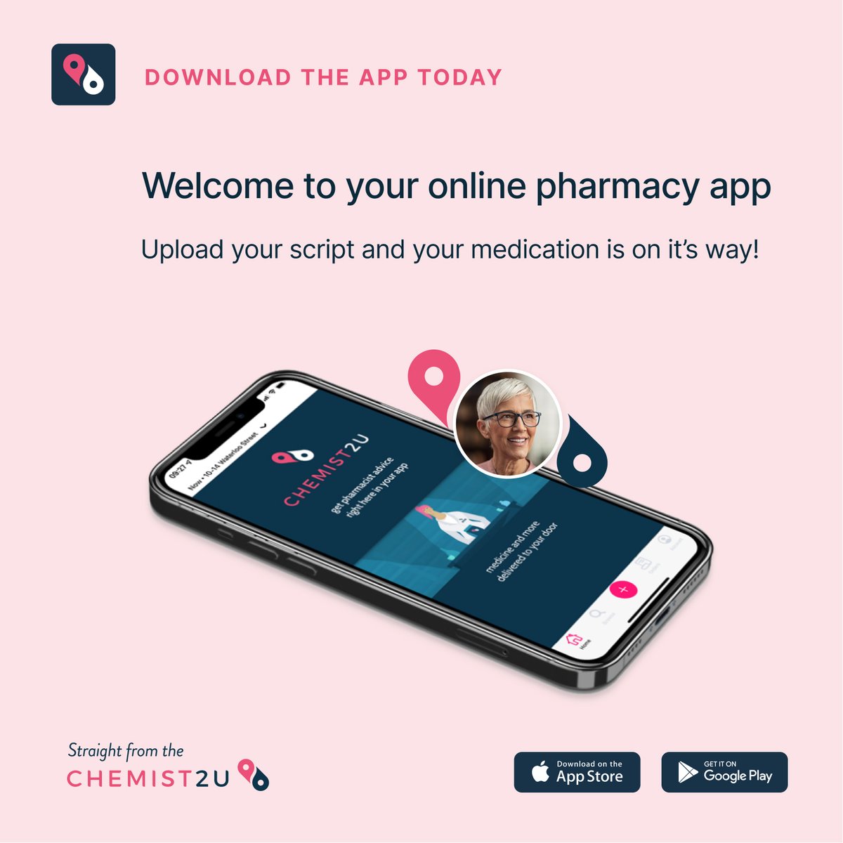 centralspharm's tweet photo. Need something but you just cannot leave the house? Find us on Chemist2U #csp #centralstationpharmacy #chemist2u #delivery https://t.co/1f6a3KzA6q