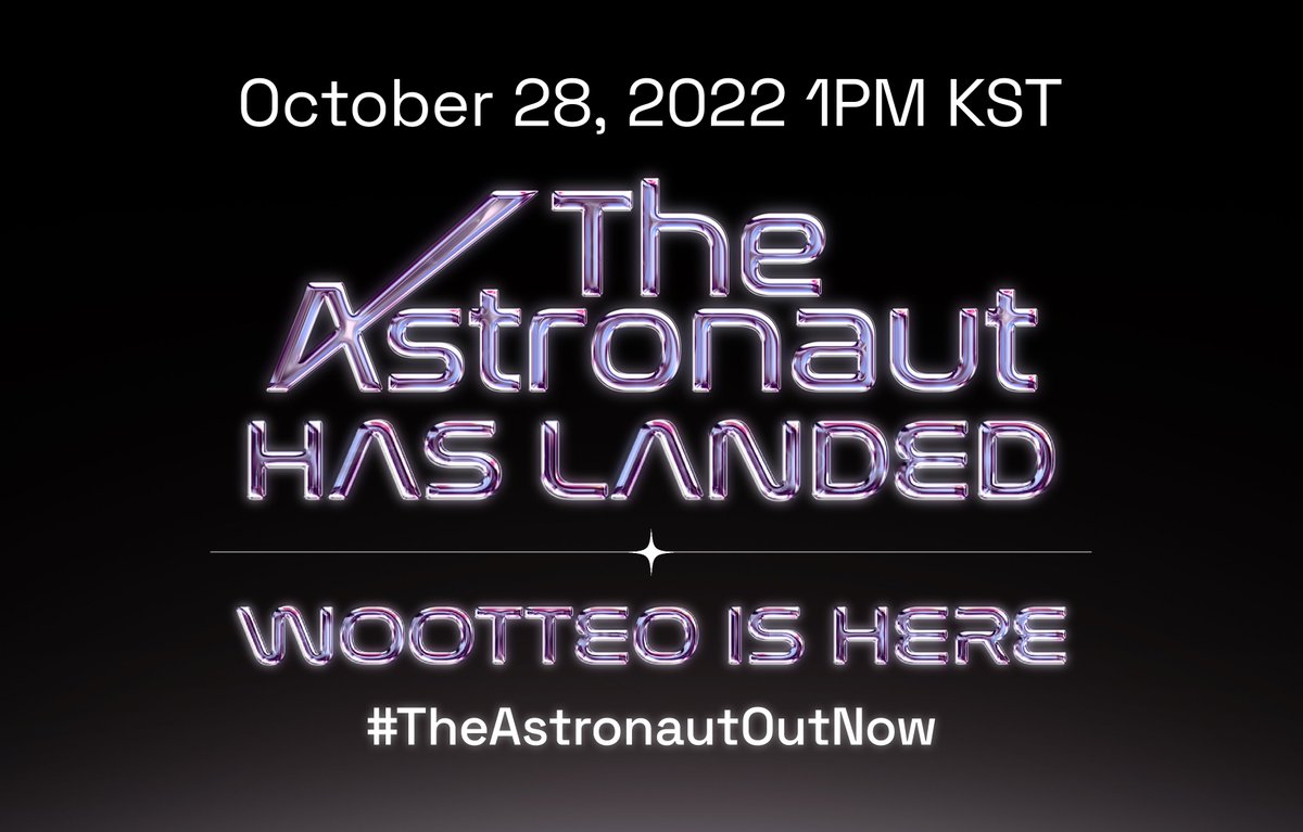 let’s trend 🚀

THE ASTRONAUT HAS LANDED
WOOTTEO IS HERE
#TheAstronautOutNow
#TheAstronaut #진 #Jin #JinXColdplay @BTS_twt
