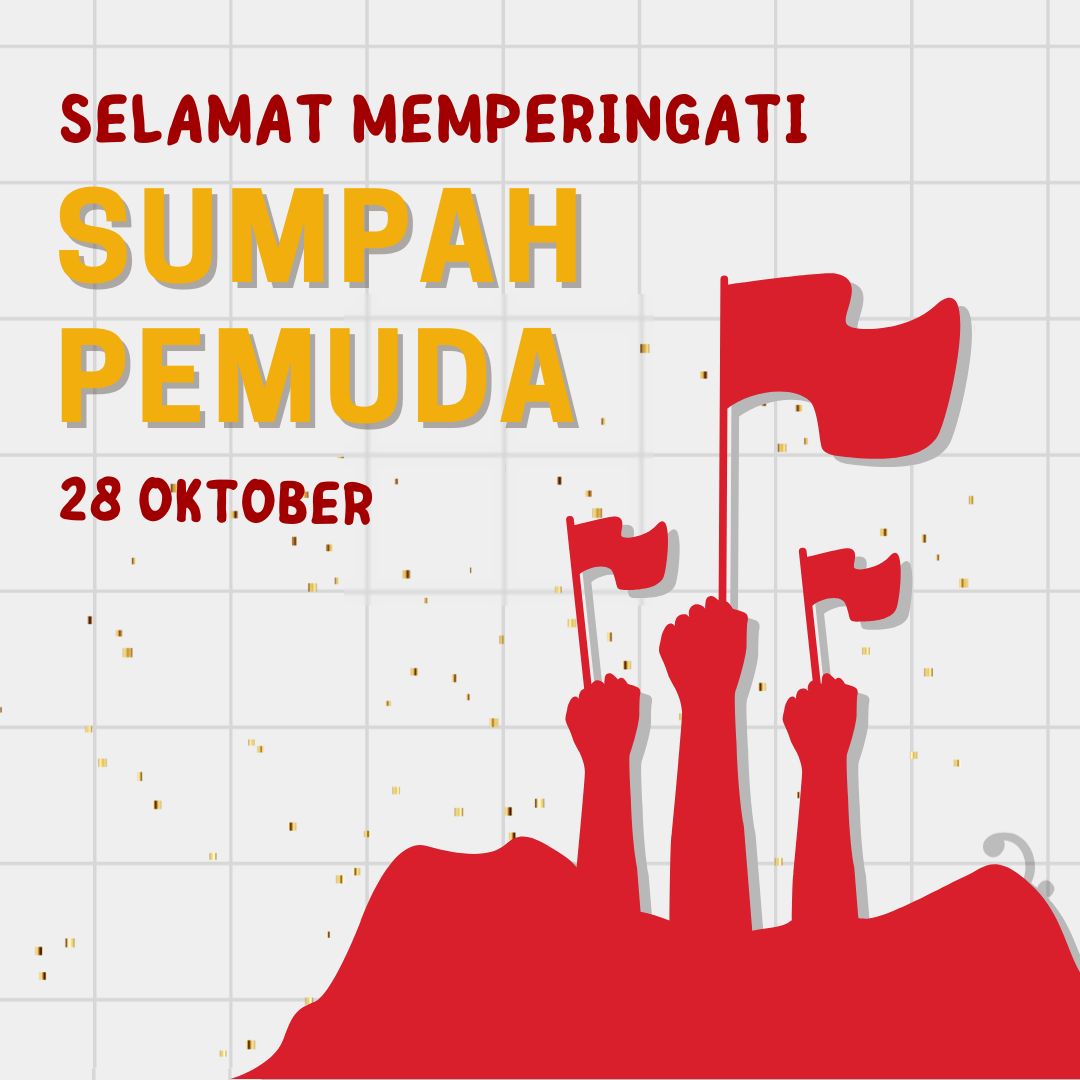 Wahai para pemuda, belajarlah tanpa kenal lelah. Jadilah pemuda yang berkualitas yang selalu junjung tinggi rasa cinta terhadap tanah air.

Paduan Suara Universitas Tarumanegara mengucapkan Selamat Hari Sumpah Pemuda Ke-94.