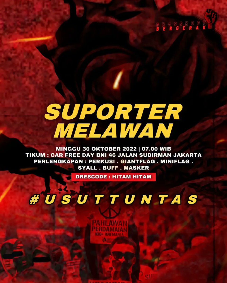 GRASS ROOTS BERGERAK tweet media