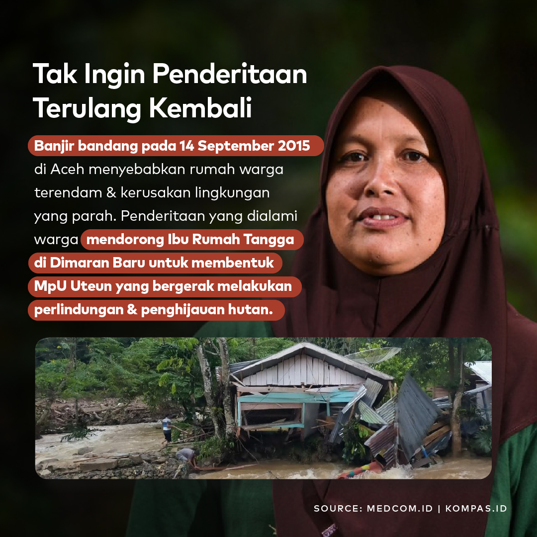 dreamers_lab's tweet photo. Penebangan ilegal pada #hutan lindung sebabkan banyak kerugian pada #alam &amp; masyarakat juga! MpU Uteun ingin hal tersebut dapat ditanggulangi.

Apakah saat ini kamu memiliki komunitas yang serupa dengan MpU Uteun? Sebutkan komunitasmu &amp; ceritakan perannya di kolom komentar yuk! https://t.co/nCaU8JGrPT