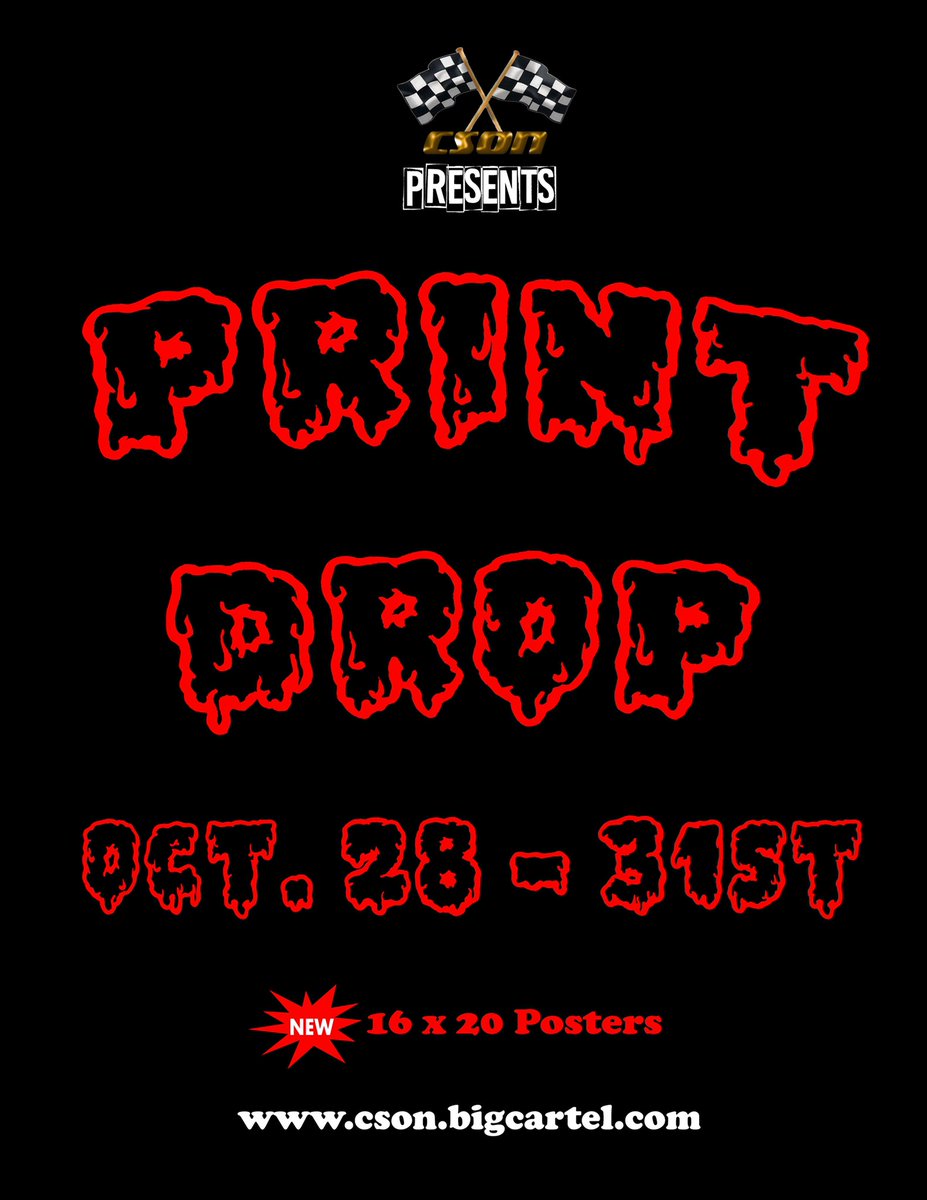 CSON301's tweet photo. Prints available now 🎃 https://t.co/3hFa3XCaY6