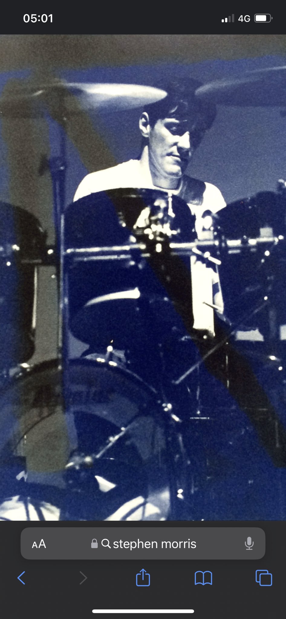HAPPY BIRTHDAY STEPHEN MORRIS (JOY DIVISION/NEW ORDER)  