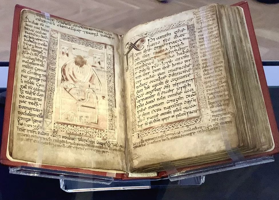 RosemaryPictish's tweet photo. @HunterNorrie Prob why most haven’t heard about is because The Book of Deer has been in the ownership of the Cambridge University Library since 1715, when the library of John Moore, Bishop of Ely, was presented to the University of Cambridge by King George I. #BookofDeer. https://t.co/bHHthAlRtX