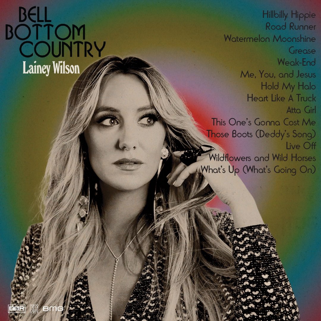 #BellBottomCountry is out! Bell bottom country is country with a flare. It’s about what makes you & me unique. It’s how we live our lives & tell our stories. I’ve lived quite a bit of life & have some stories to share with this record. I hope y’all dig it! laineywilson.lnk.to/BellBottomCoun…