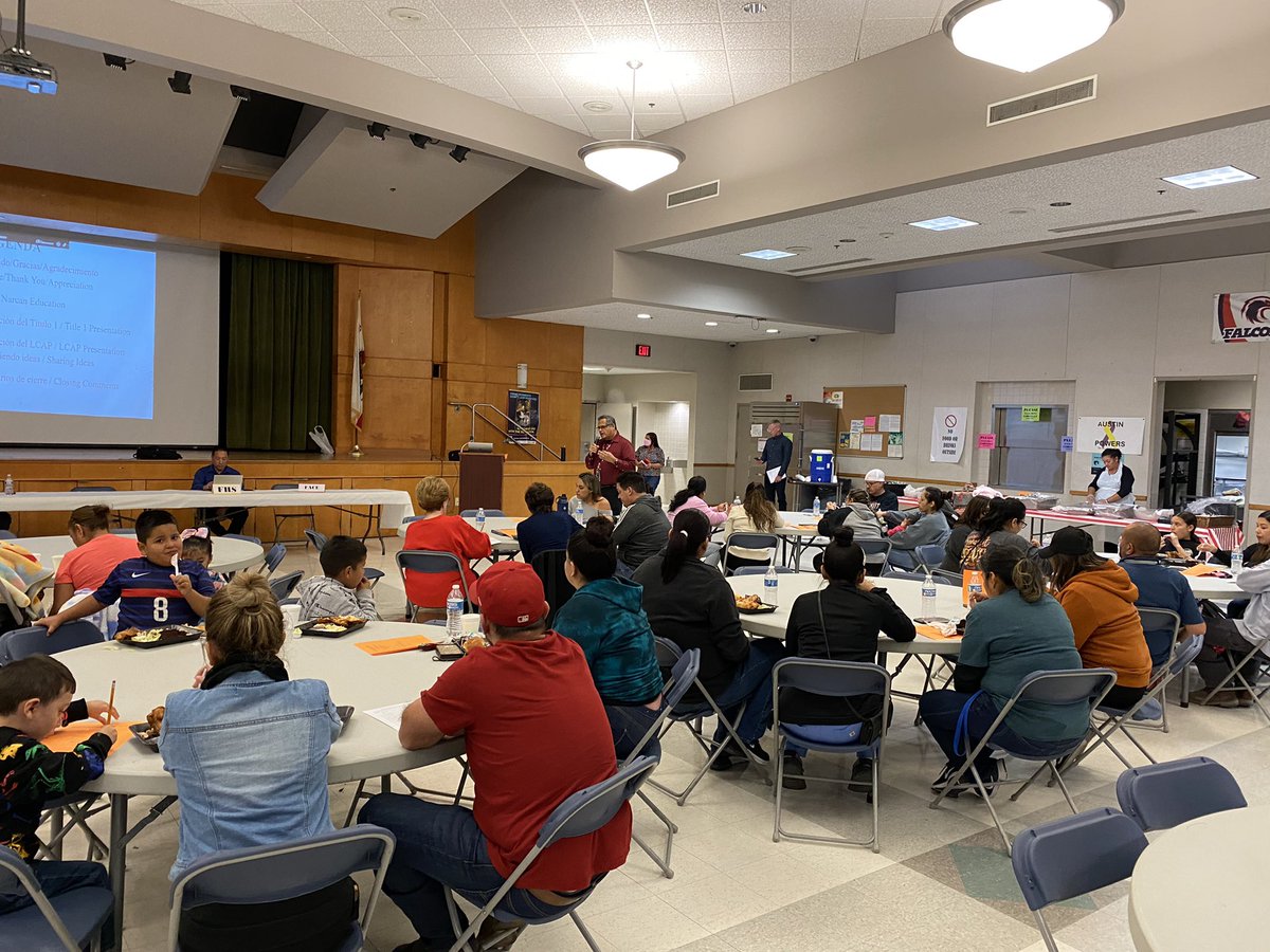 Great turn out at our Title I/Fentanyl Parent Awareness Meeting.