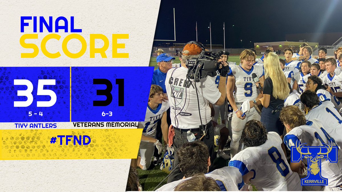 Tivy Football tweet media