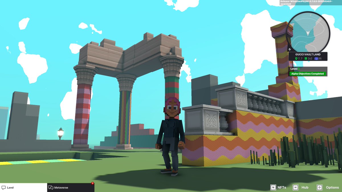 steamedabalone's tweet photo. @TheSandboxGame 🍓 #GucciVault in  #TheSandbox https://t.co/e8YbEH89lA