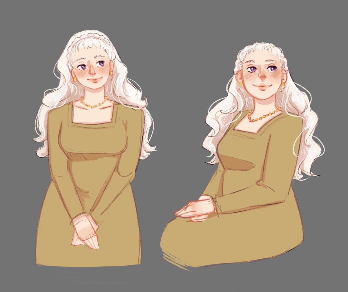 _artreflex's tweet photo. Some Helaena sketches before bed. She’s so lovely to draw 💚 https://t.co/ltf1I6Jb7x