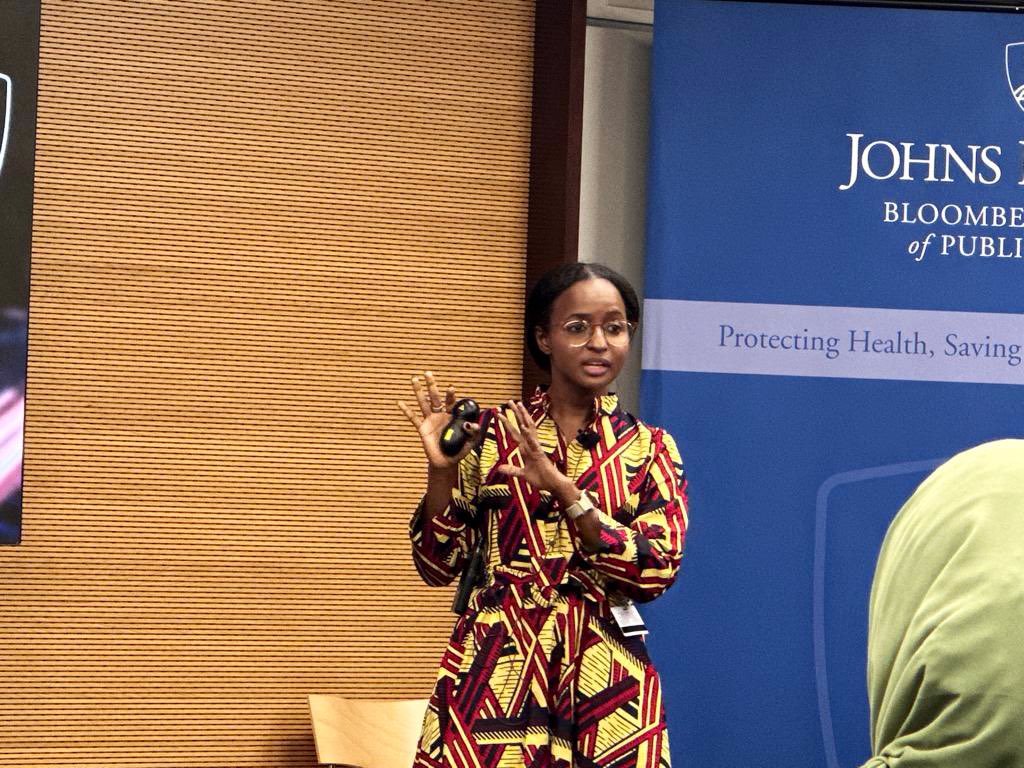 barry_adelle's tweet photo. It was an honor for us @aphn_jhsph to host the #KaribuAfrica event to share our #vision and strategic goals to our dear audience. #Amazing moment at the @JohnsHopkinsSPH #APHN #Africa #PublicHealth #Hopkins https://t.co/MQod7r7GmW