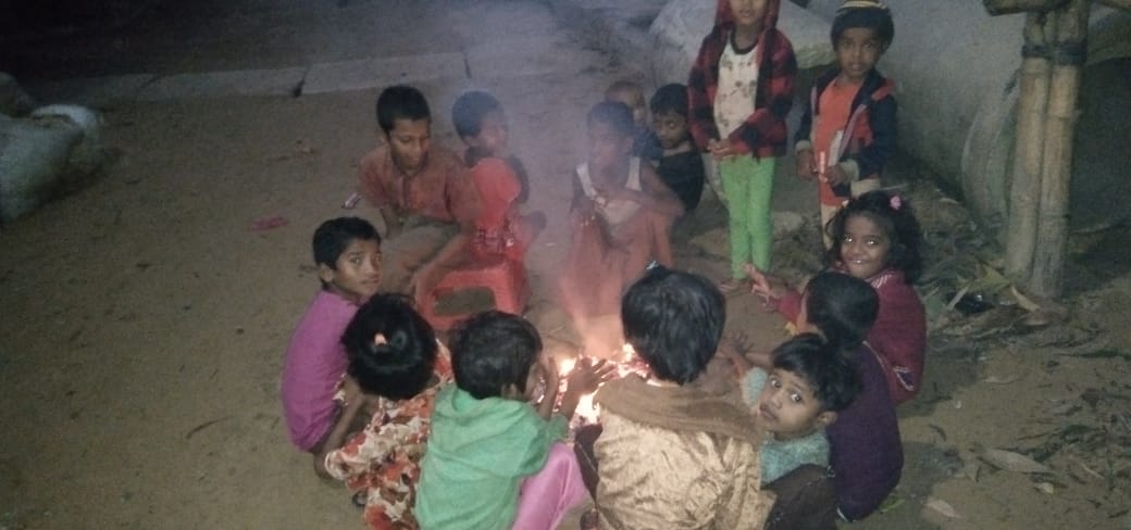 Winter is back at Rohingya Refugee Camp in Cox's Bazar Bangladesh.