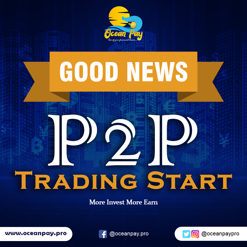 oceanpaypro's tweet photo. Good News!!
P2P Trading Start. ~More Invest More Earn~
Joining Link 👇
https://t.co/G8LOLl8Pou

Log on for more: https://t.co/U0i75816EG

#oceanpay #oceanpaypro #crypto #onlineearning #maemoneyonline #Bitcoin #trading #MLM https://t.co/MtApuQmMuE