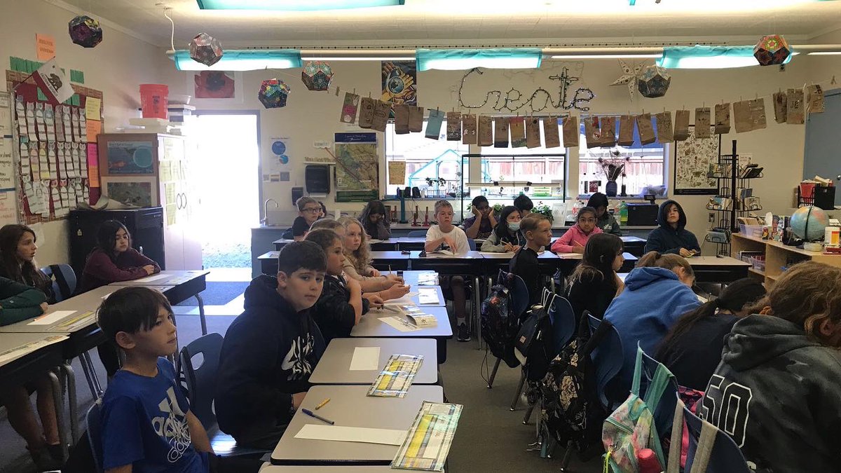 Grades 3-4-5 kick-off the cardboard challenge with Caine Monroy! <a href="/Proud2BeCRPUSD/">CRPUSD</a> <a href="/UELF_PTA/">UELF PTA</a> <a href="/SCOESonoma/">SCOE Sonoma</a>