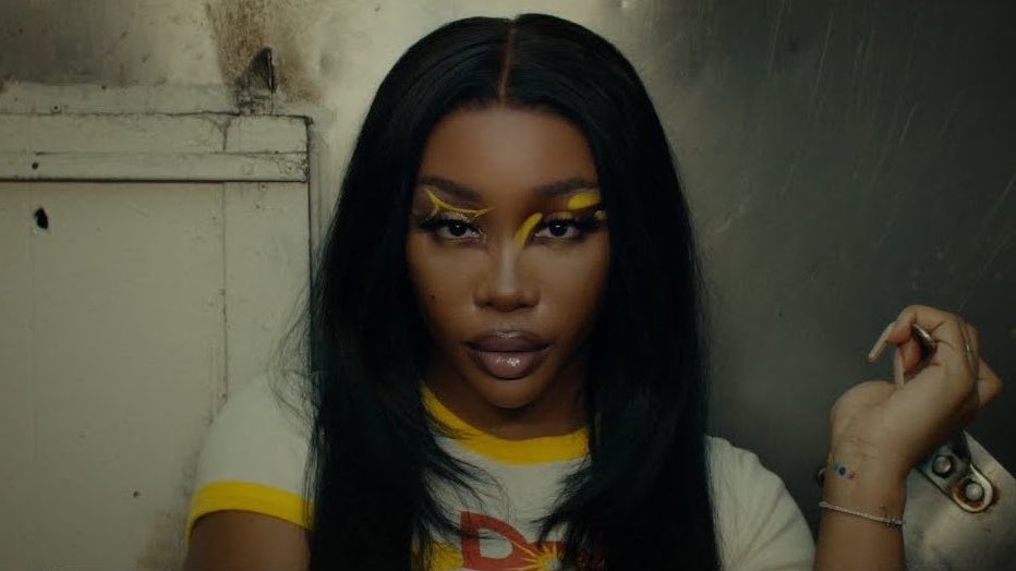 BuzzingPop's tweet photo. Fans think that SZA is hinting at a December release for her sophomore album in the “Shirt” music video. https://t.co/2AzyJAdJsV