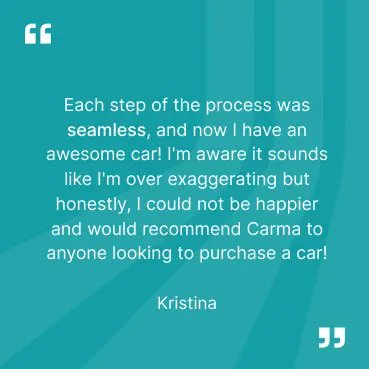 Carma_au's tweet photo. Changing the game, one delivery at a time.
Thank you Kristina 👏
#believeincarma #carma https://t.co/7CWAuYpcdn