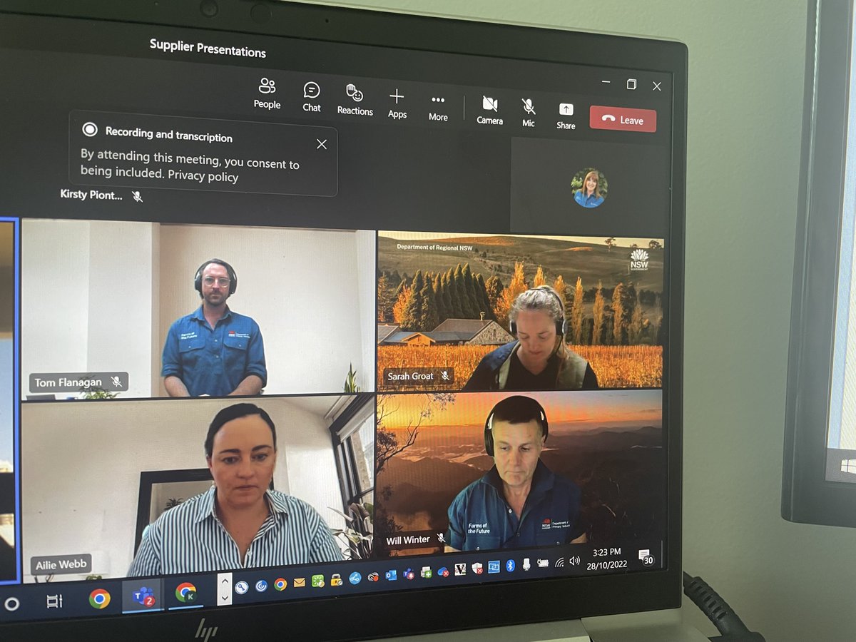 After attending over 45 showcases from the Farms of the Future Program Partners, our team is super excited to launch the new Agtech Catalogue website in the next few weeks to support NSW farmers seeking to uptake new technology &amp; connectivity on their farms.