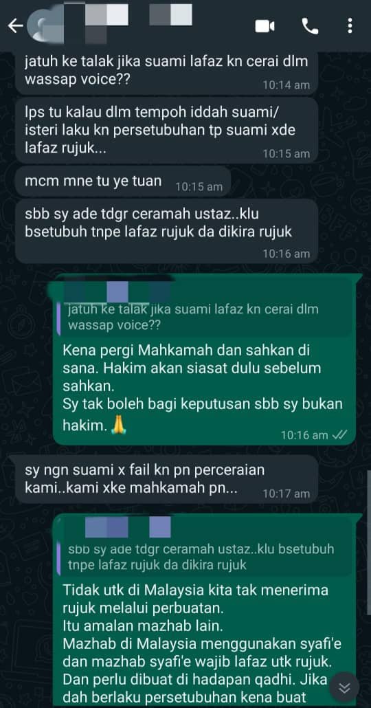 RafiCounsel's tweet photo. NAMPAK TAK apa kesan dia bila kita takde ilmu tapi memandai² buat hukum sendiri lebih dari mereka yang ahli?

Lafaz cerai sendiri,
Lafaz rujuk sendiri,

Dan yang sedihnya hanya berpandukan kepada ceramah yang dengar pun sekali dua je ”ada ustaz kata” https://t.co/oFgfvLqWiy