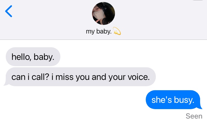 "she's busy" a short ryeji au.