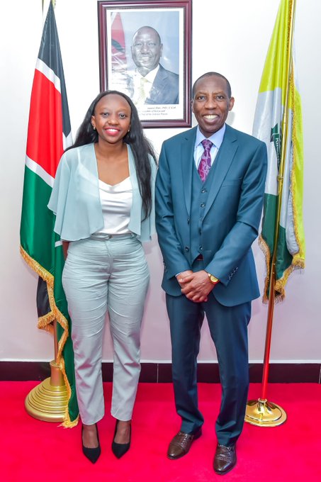 Charlene, President Ruto's daughter, sets tongues wagging after meeting county bosses | Nation