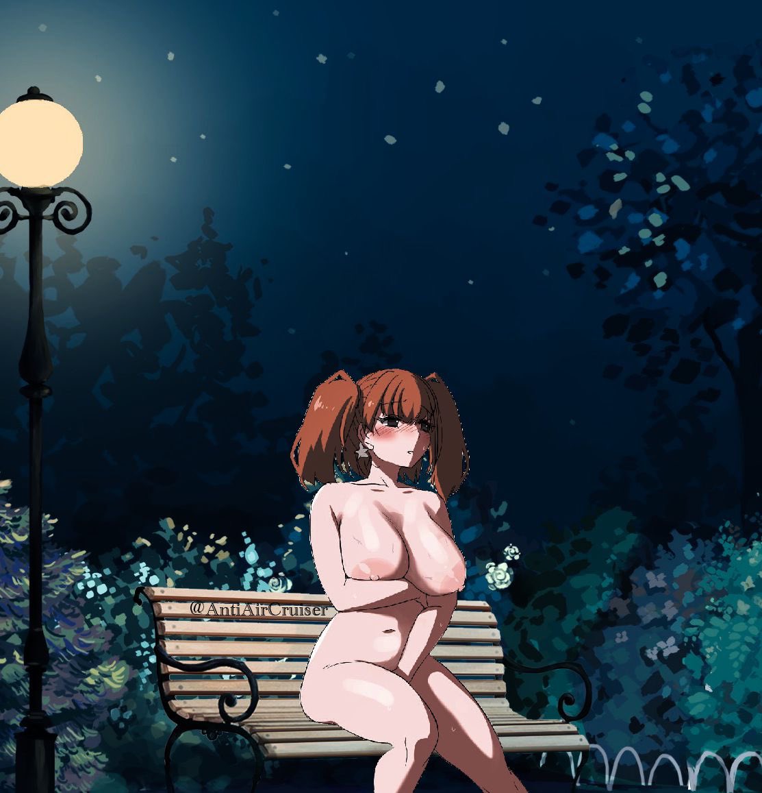 AntiAirCruiser's tweet photo. “God I feel so exposed…

Is this what’s been getting everyone going lately…?! Being naked in public…?!

Idiots… I’m never doing this again… I just wanted to try it once…” https://t.co/tQs2UodHtw