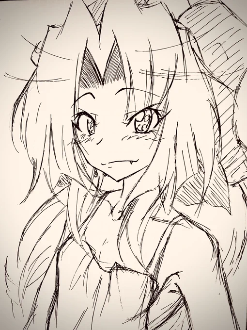 久々に八女っち(°▽°)

#オリキャラ
#イラスト 
#杉山八女 