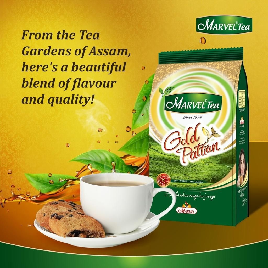 marvellimited's tweet photo. Made from the finest quality tea of tea leaves, it's strong aroma will have you wanting more!
#marvelteam #tea #chai #Assam https://t.co/gLJeKGuu6q
