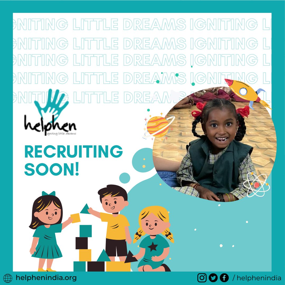 HelphenIndia's tweet photo. #HelphenIndia supports those in need by fostering their development and needs. Grab this #opportunity to join our #NGO and help us support the needy and underprivileged.Come join us in our #mission to grow as individuals and help those around us grow too!
We’re #recruiting soon! https://t.co/YYKUT9Ex9k