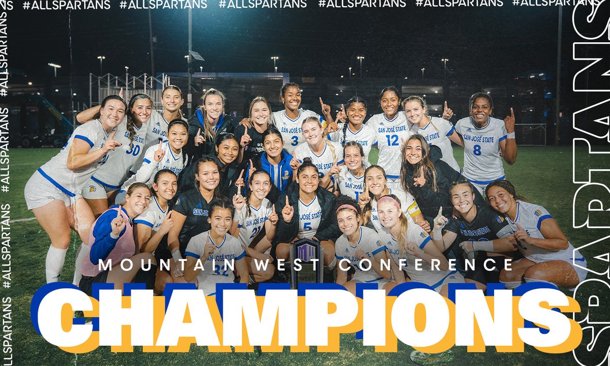 Mountain West Regular Season Co-Champions!

#AllSpartans | #Believe33