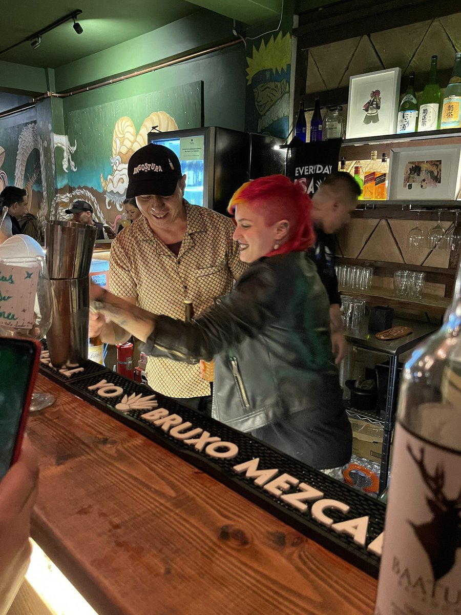 Take Over in Haiku Bar by Ale Diorio &amp; Orlando Cano #MexicaliMixology2022